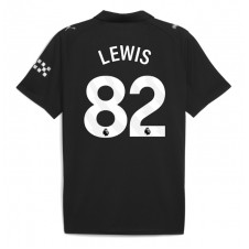 Manchester City Rico Lewis #82 Bortedrakt 2025-26 Kortermet